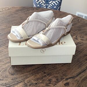 Life Stride Gold Women Sandals